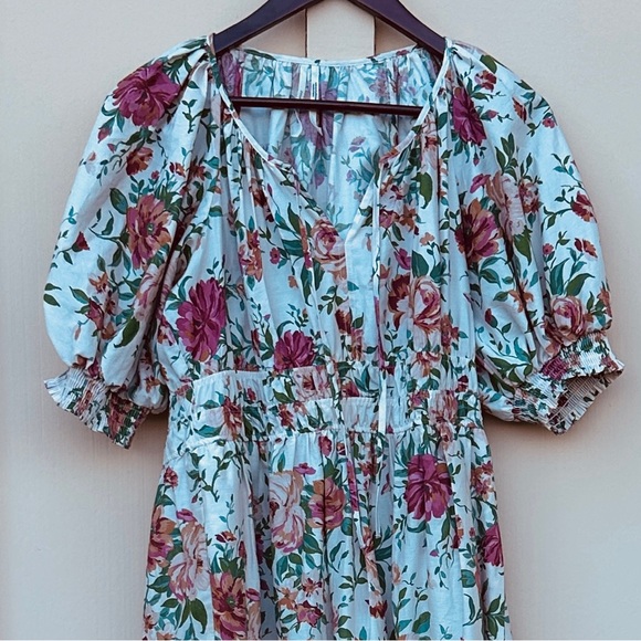 SALE - Anthropologie Somerset Maxi - Puff Sleeve Edition - Picture 4 of 9